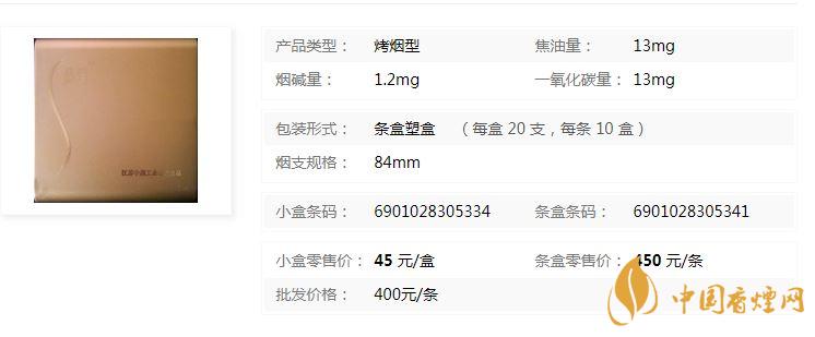 蘇煙軟金砂xs多少錢一包價格？蘇煙軟金砂XS價格及參數(shù)一覽