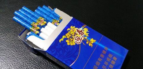 長白山(藍尚)香煙價格表圖，長白山迎春細煙價格