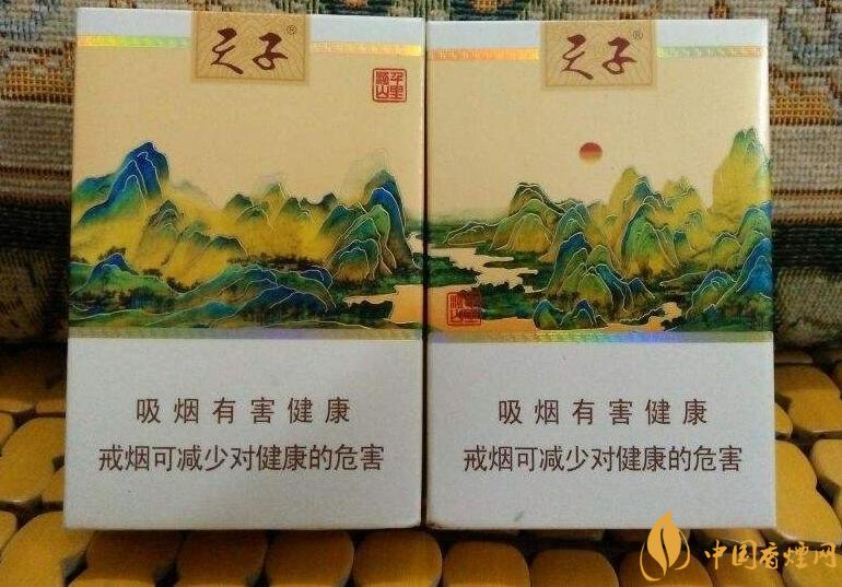 中高端天子香煙價格表，皇室御用香煙包裝